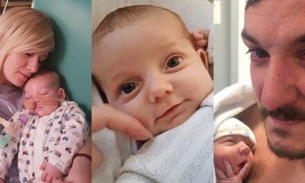 Prima pagina de “La Voce”, M. Micaletti e C. Lugli sulla vicenda di Charlie Gard