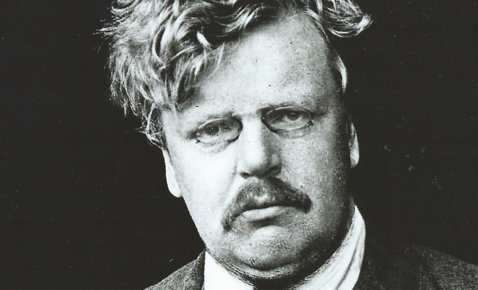 Qua la mano vecchio e caro Chesterton
