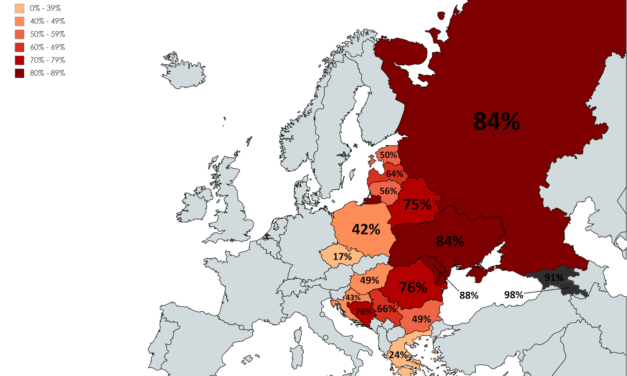 [MAPPA] All’Est anche i giovani sono contro le relazioni omosessuali