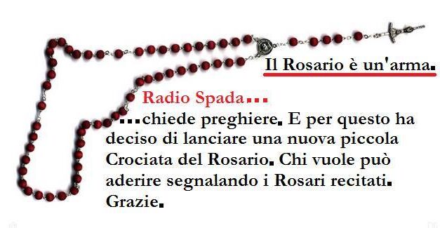 [VIDEO] 7 ottobre – Il S. Rosario ci chiama alle armi