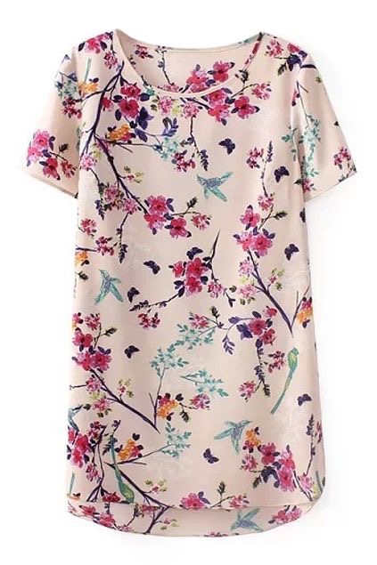 Per esempio con una blusa lunga e dritta.