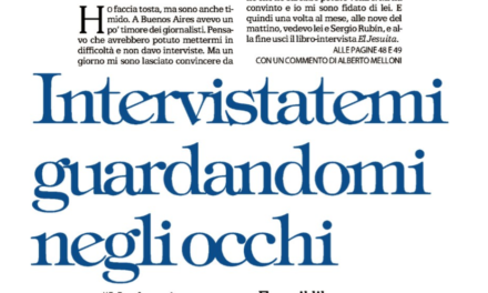 Fate domande (ma non dubia) guardandomi negli occhi