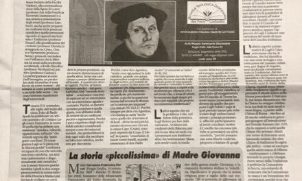La ‘Scuola teologica diocesana’ di R. Emilia risponde a RS. Replica di C. Lugli a don D. Moretto