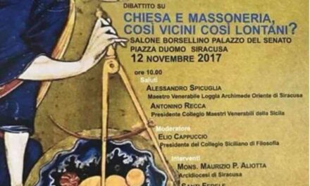 Staglianò, massoni, ipocrisie e chiacchiere