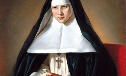 Mons. Baronio al parlatorio delle monache