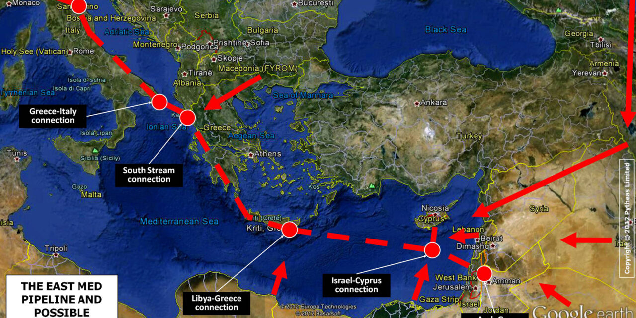 Nel 2025 il gasdotto Israele-Cipro-Grecia-Italia