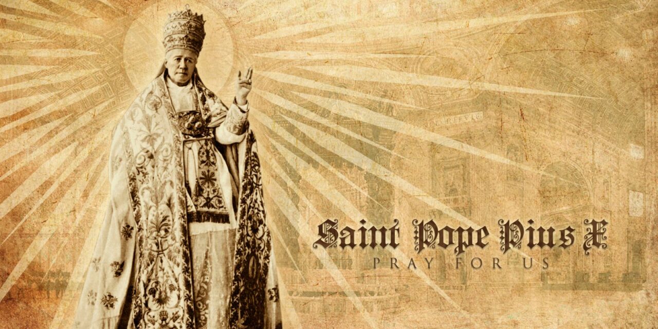 Il testamento di San Pio X