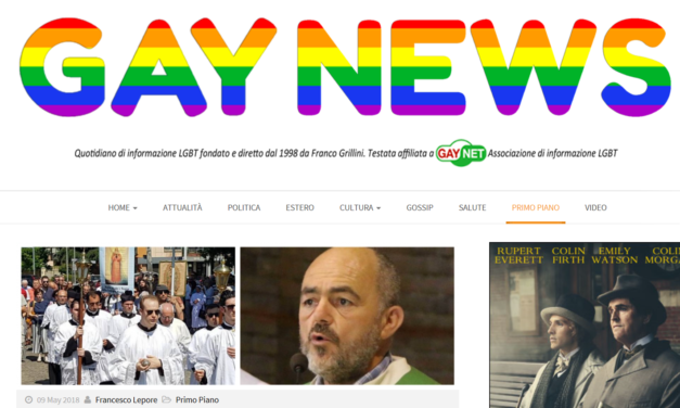 Dopo la notizia delle blasfemie di P. Gionata, don Cugini si fa intervistare da GayNews: ‘Mons. Camisasca ha partecipato a due nostri incontri’