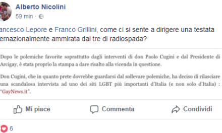 Piccolo divertissement: come mandare agilmente in tilt la Gaystapo (e fare anche qualche risata)