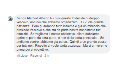 Gli organizzatori LGBT riconoscono pubblicamente: il vescovo ci serve per raggiungere i nostri obbiettivi