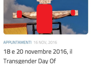 Cosa si muove dietro la ‘veglia’? Dalle immagini blasfeme di Progetto Gionata all’adesione di Arcigay