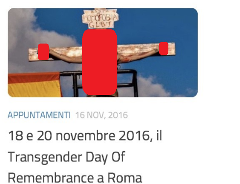 Cosa si muove dietro la ‘veglia’? Dalle immagini blasfeme di Progetto Gionata all’adesione di Arcigay