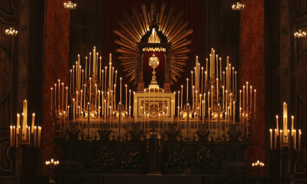 [DIFUNDE TU FE CATOLICA] Su Corazón Glorioso vive en el Santísimo Sacramento