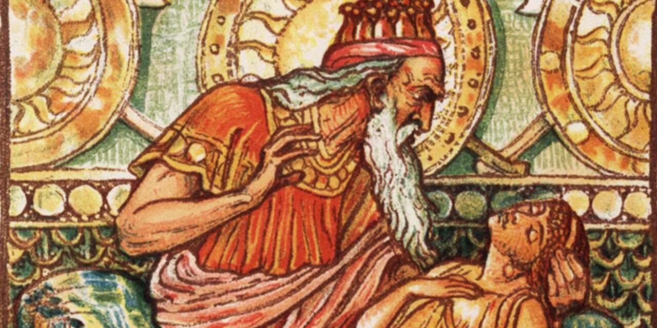 Re Midas: metafora del Giudizio di Dio.