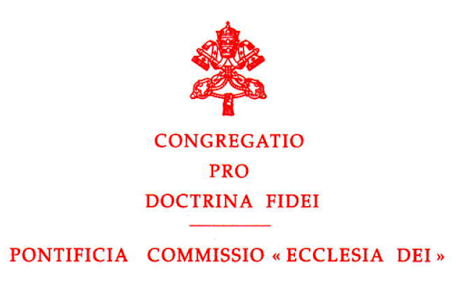 Ecclesia Dei, titoli di coda?