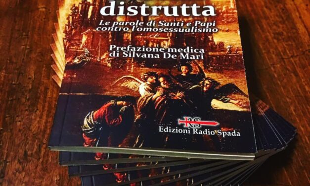 Il Comitato 20 maggio invia a Mons. Camisasca il libro ‘Sodoma distrutta’: ‘sarà utile per seminari e clero’