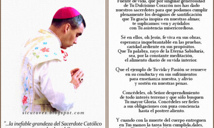 [DIFUNDE TU FE CATOLICA] PRIMER JUEVES DE MES, dedicado a orar por la Santidad de los Sacerdotes Católicos