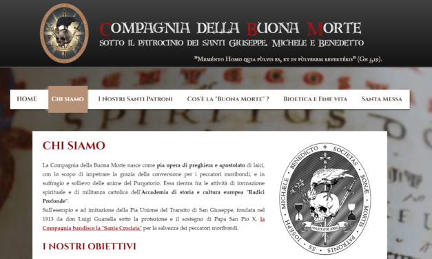 [VIDEO] La morte, il Limbo, l’eugenetica: le tre conferenze della II Giorn. Naz. Compagnia Buona Morte