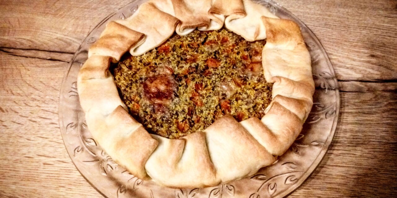 [SPADAKITCHEN] Torta salata con lenticchie. Perfetta per la Quaresima!