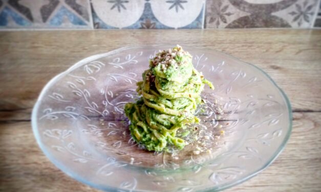 [SPADAKITCHEN in QUARESIMA] Tagliolini broccoli, noci e mandorle