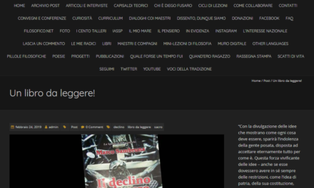 Diego Fusaro vi fa leggere Ed. Radio Spada