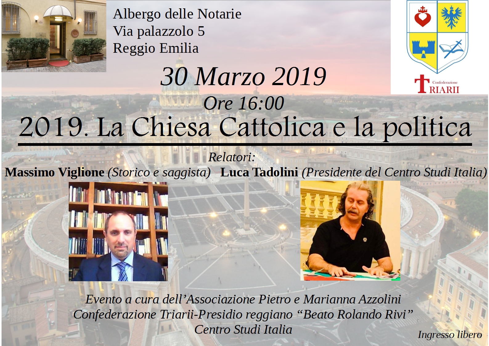 2019. La Chiesa Cattolica e la politica | Radio Spada