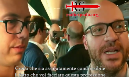[Video esclusivo] Il ministro Fontana si schiera a favore della processione di riparazione al gay pride