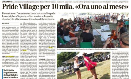 A Vicenza il Comune (Civiche, Lega, FI, FdI) è pro Pride, con cons. di maggioranza che attacca processione