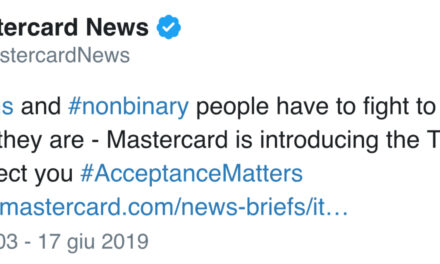 Mastercard per i trans: «Potranno scegliere nome, anche non quello sui documenti»