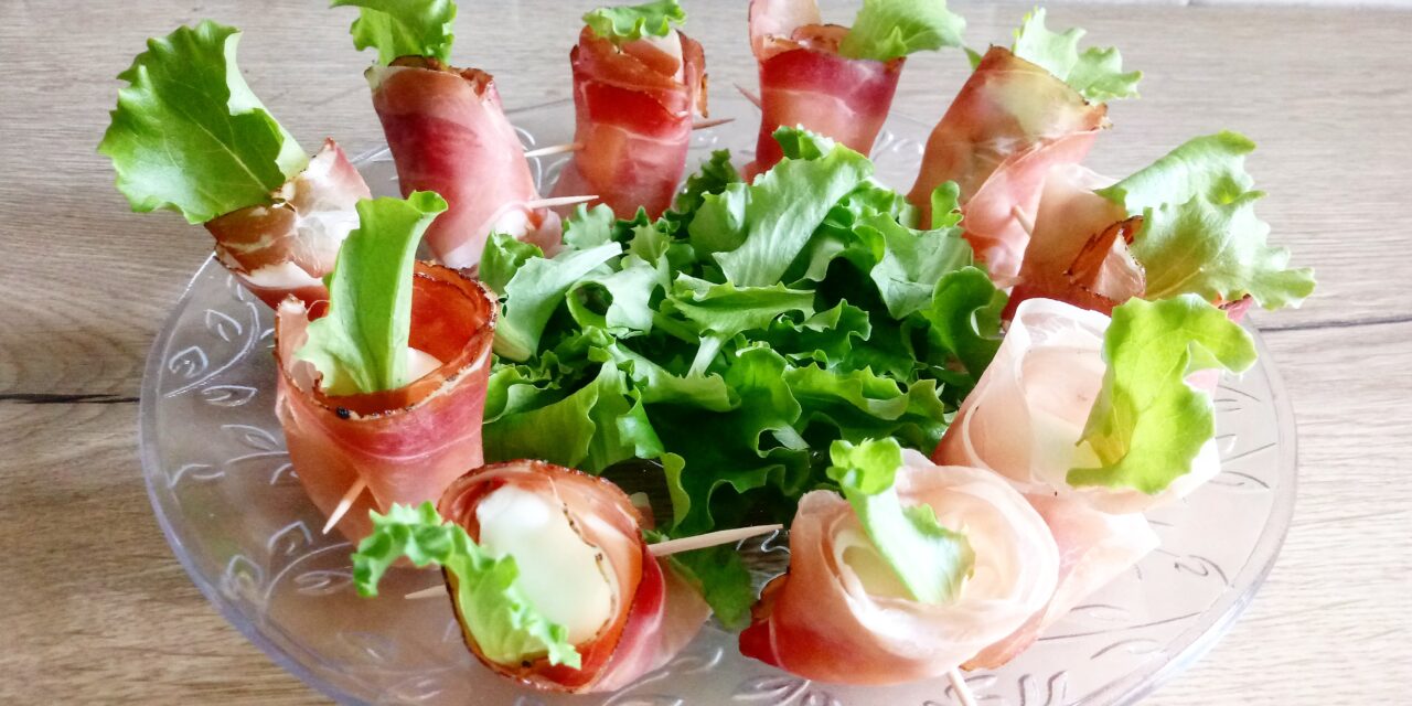 [SPADAKITCHEN] Involtini di mozzarelline e speck