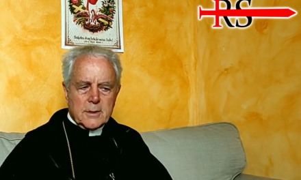 [Video-intervista esclusiva] Radio Spada intervista Mons. Williamson