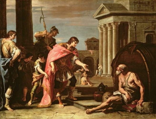 Alessandro Magno e San Luca