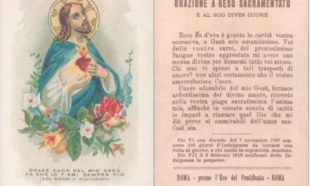 La devozione al Cuore Eucaristico di Gesù