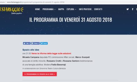 Nuove evidenze politiche. Quando alla Festa PD Reggio 2018 parlavano…