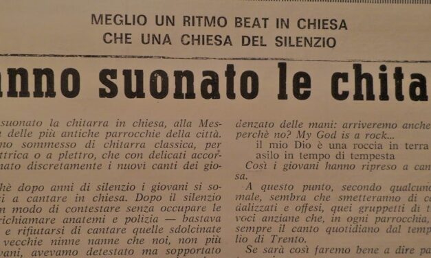 La messa dell’assemblea, culla dell’agnosticismo