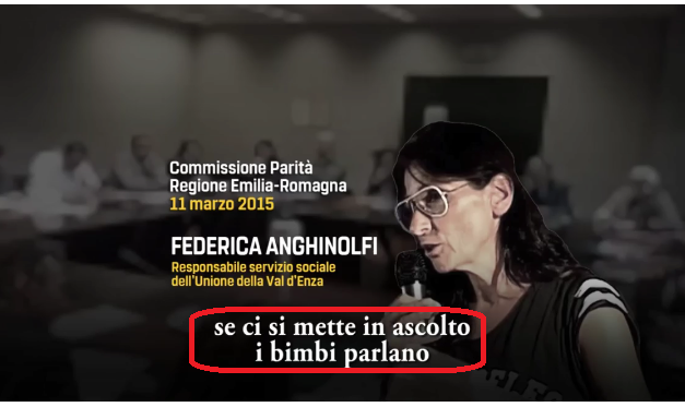 Audio del sindaco Carletti e dell’Anghinolfi (invitati in regione per il modello Val d’Enza): “I bimbi parlano”