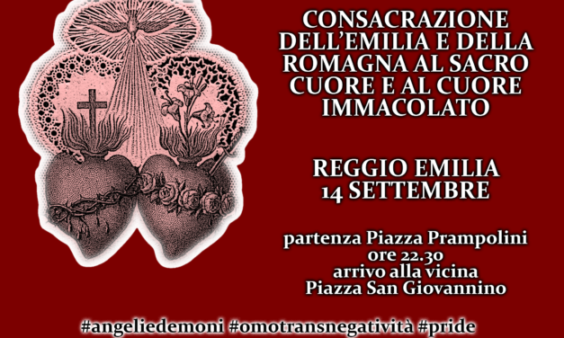 Comitato S. Apollinare, comunicato n. 2: «Ecco luogo e orari della consacrazione. Molte e rilevanti le adesioni»
