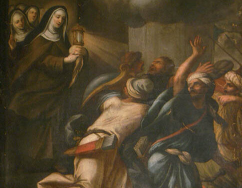 Quando Santa Chiara mise in fuga i Saraceni