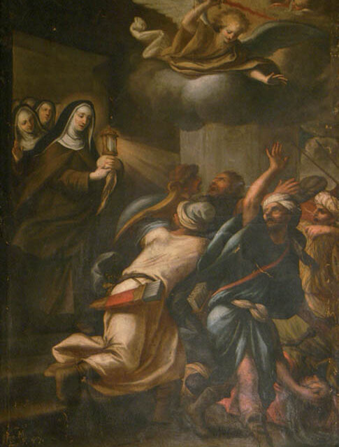 Quando Santa Chiara mise in fuga i Saraceni