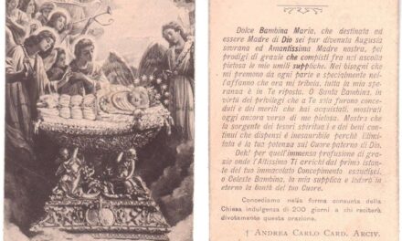 Meditazione e preghiera a Santa Maria Bambina