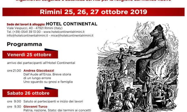 Al via oggi il XXVII Convegno di Studi Cattolici a Rimini