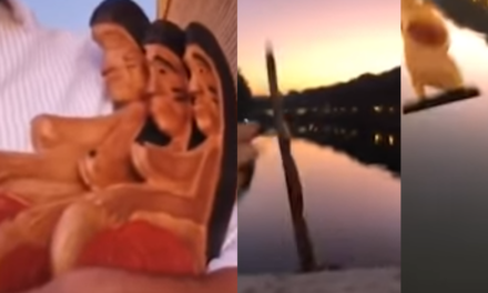 [Video] Incursione: sottratte statue usate per riti amazzonici e scagliate nel Tevere