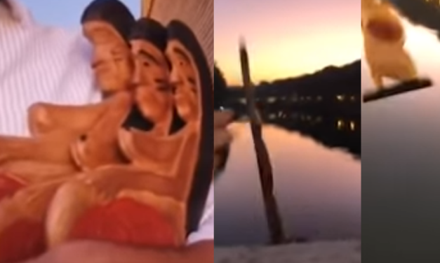 [Video] Incursione: sottratte statue usate per riti amazzonici e scagliate nel Tevere