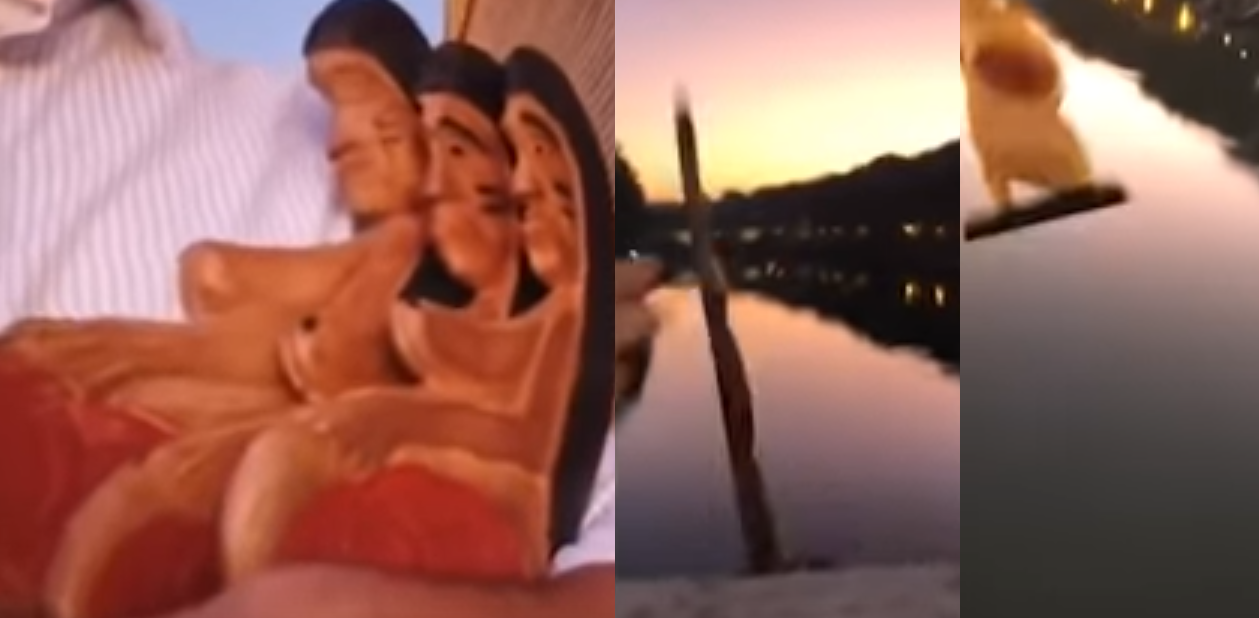 [Video] Incursione: sottratte statue usate per riti amazzonici e scagliate nel Tevere