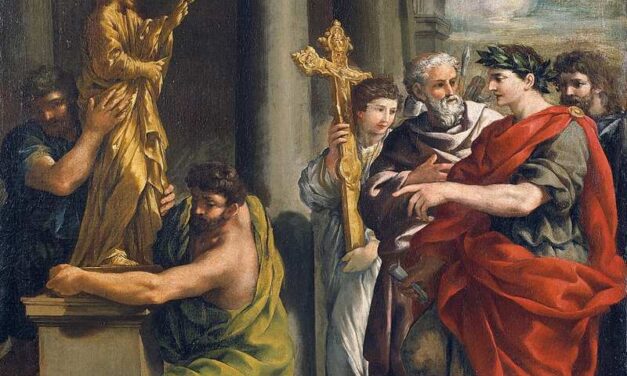 Cristo Re distruttore degli idoli demoniaci. Un pensiero di S. Agostino