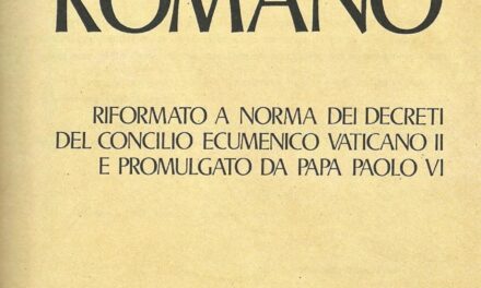 “La Cena del Signore o Messa”. La definizione della messa nuova riveduta ma non corretta.