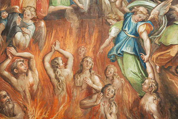 Il dogma del Purgatorio – Materia delle espiazioni: mancanza di rispetto nella preghiera.