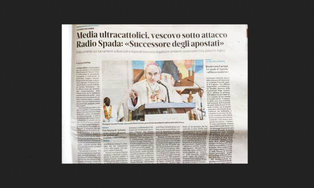 Anche la Tribuna di Treviso sul caso “Radio Spada – Vescovi veneti – divorziati”
