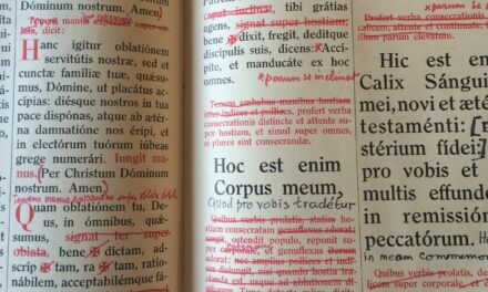 Il vero problema è la nuova messa non le nuove traduzioni!