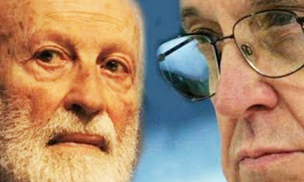 Scalfari torna da Bergoglio (“siamo amici”): “dio unico”, “solidarietà da Ratzinger per questione celibato” e altro